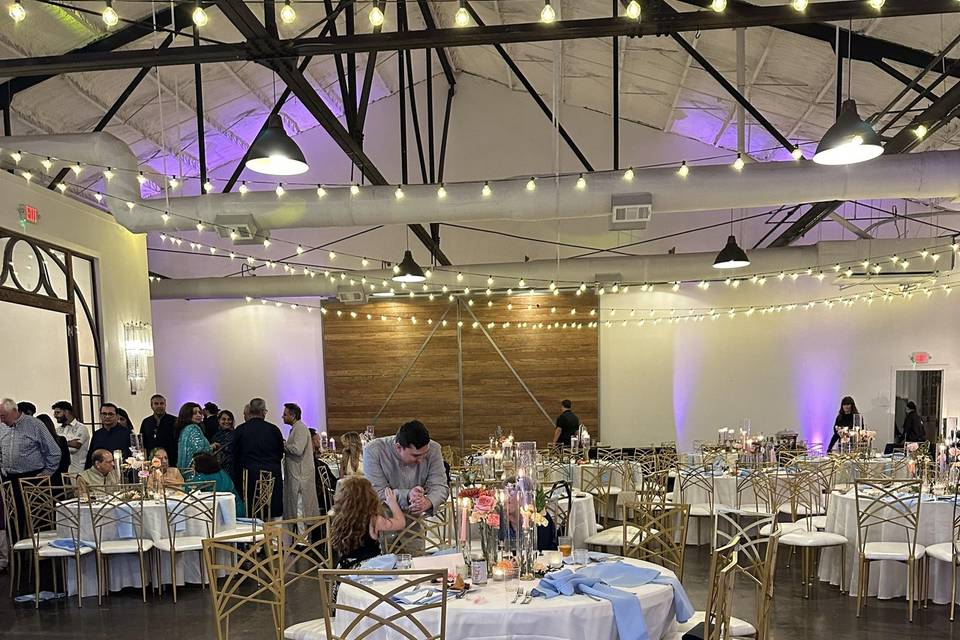 Sangeet reception layout
