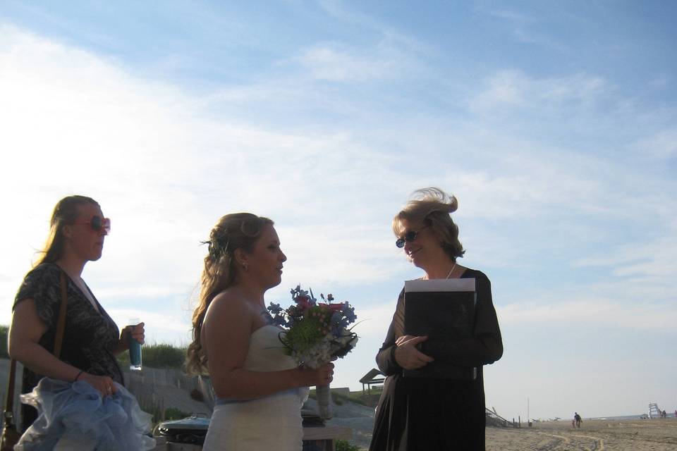 Rev. Barbara Mulford - My OBX Officiant