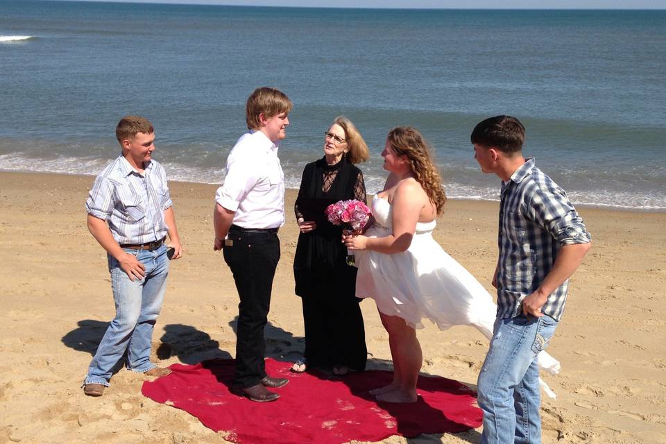 Rev. Barbara Mulford - My OBX Officiant