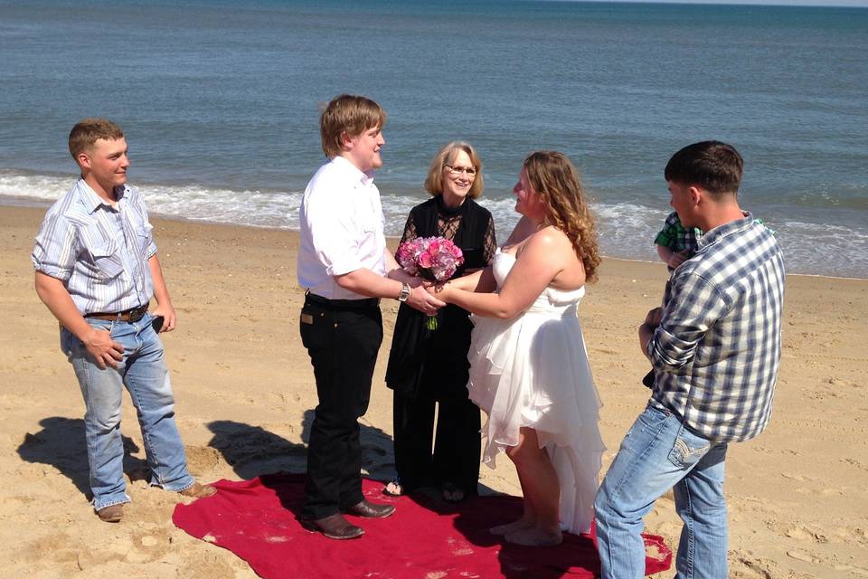 Rev. Barbara Mulford - My OBX Officiant