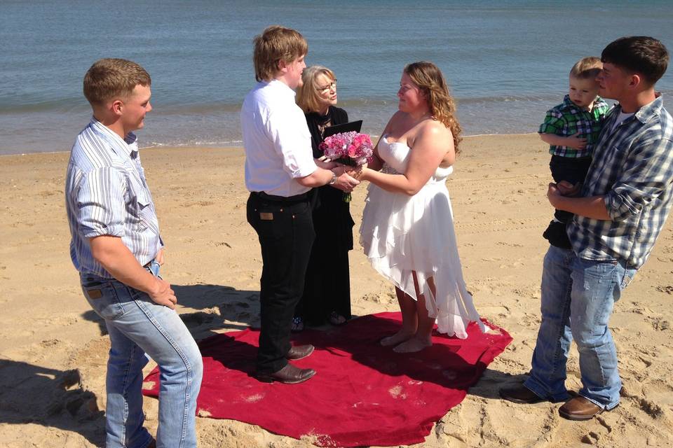 Rev. Barbara Mulford - My OBX Officiant