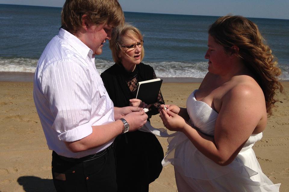 Rev. Barbara Mulford - My OBX Officiant