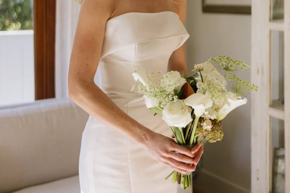 Personalized bridal hair and m