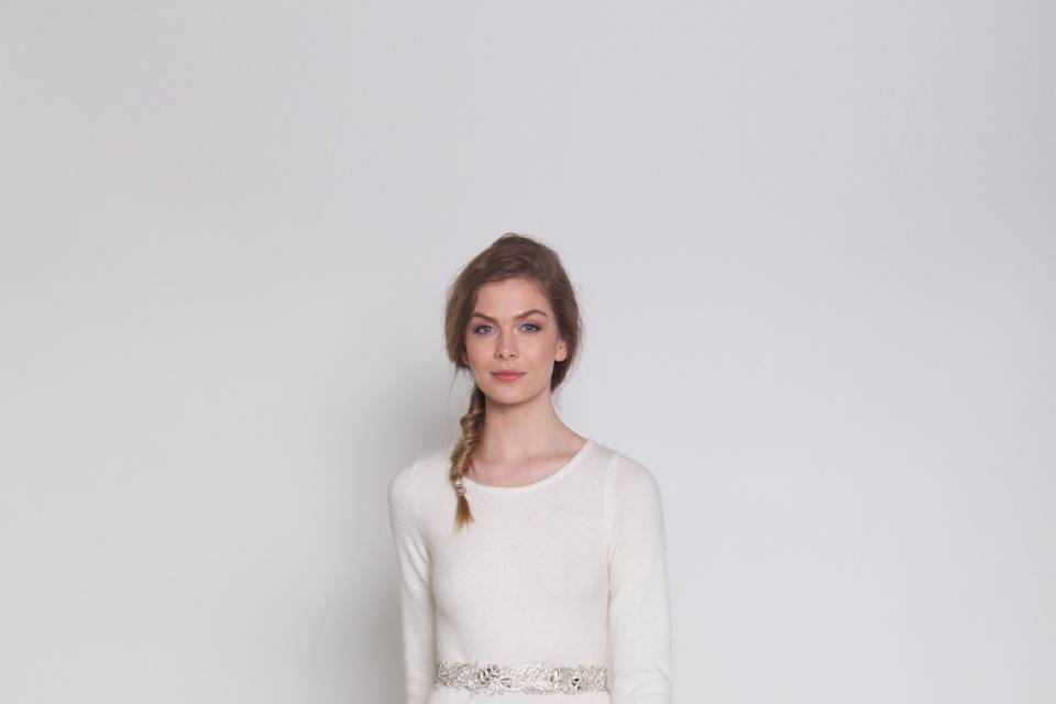 Ill_Be_There
Angora sweater dress with bracelet length sleeve