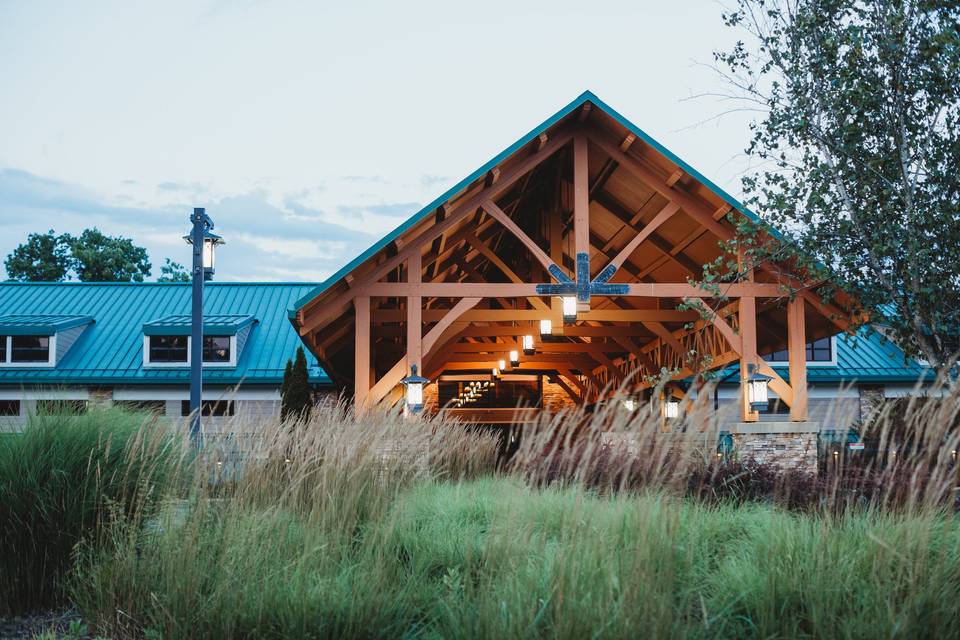 Lodge-Main Entrance