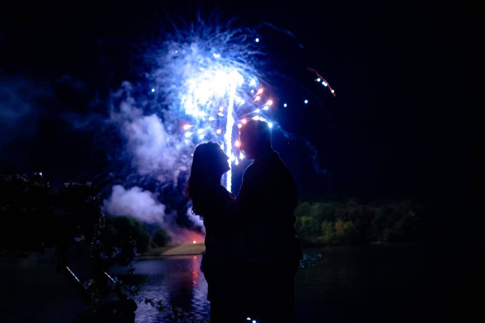 Lakeside Fireworks