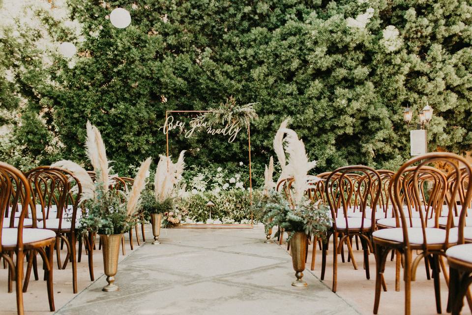 Franciscan Gardens Wedding