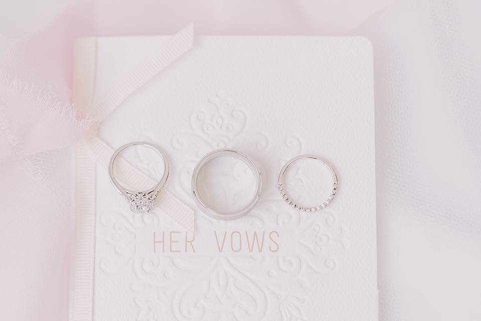 Ring and vow book