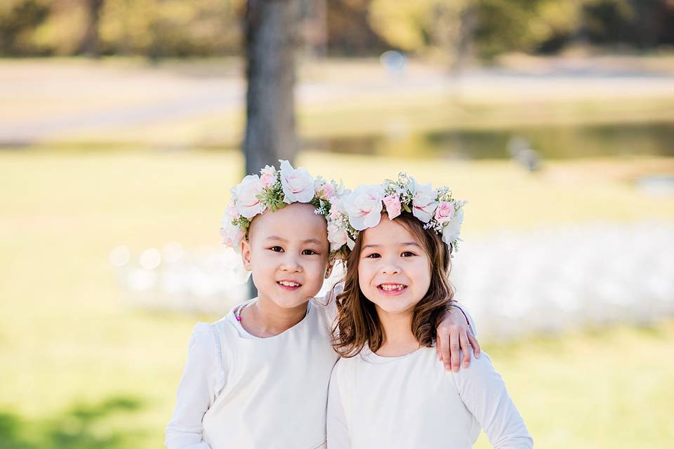 Flowergirls at Sugarfoot