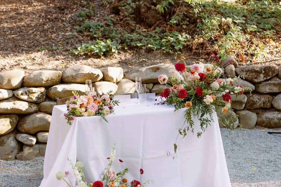 Sweetheart Table