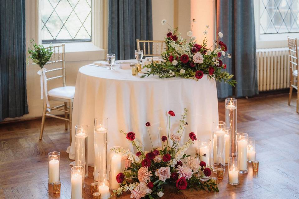 Sweetheart Table