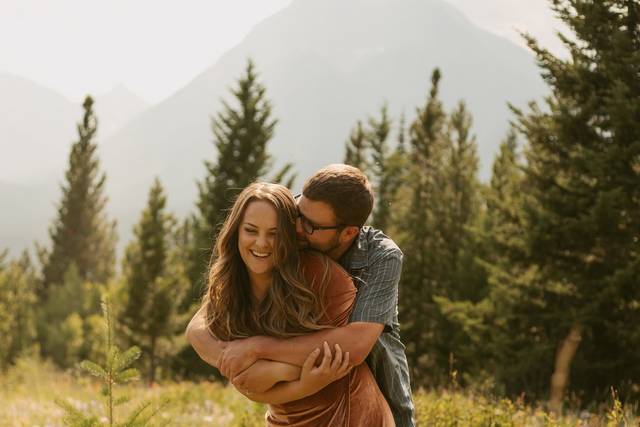 Couples session in Glacier