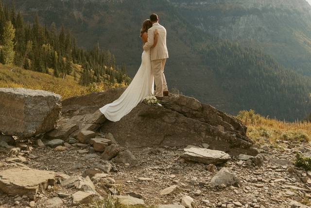 Glacier park elopement