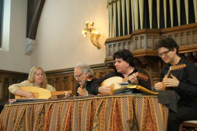 Lute Society Performance, Matthew Weinman on Tenor Lute