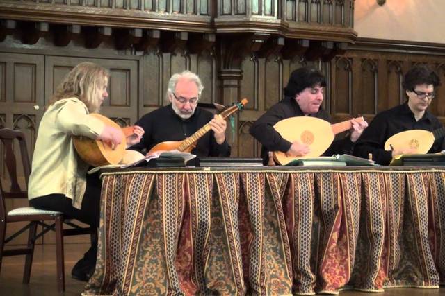 Lute Society Performance, Matthew Weinman on Tenor Lute