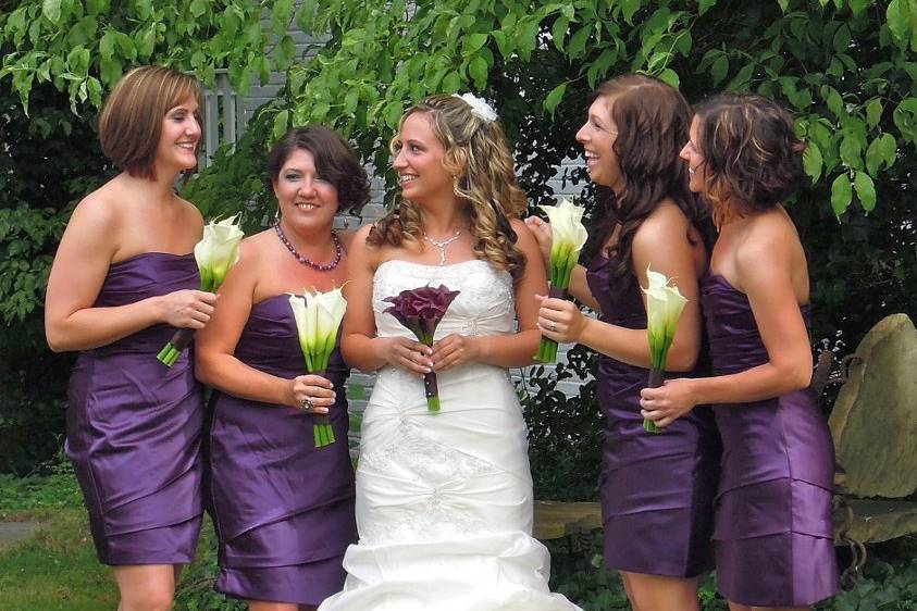 The Bride and her Maidens