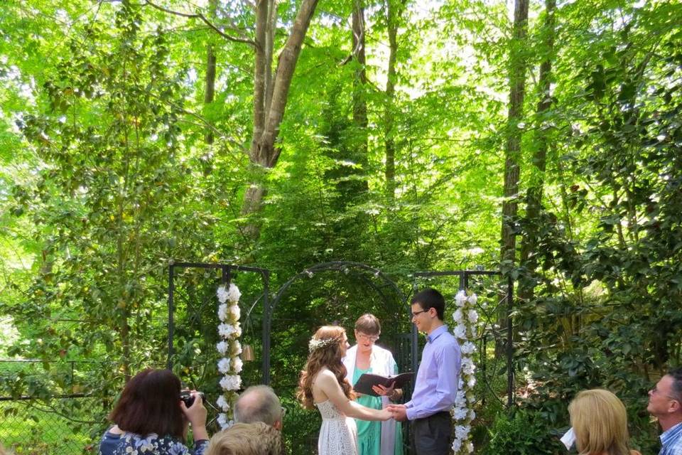 My wedding garden