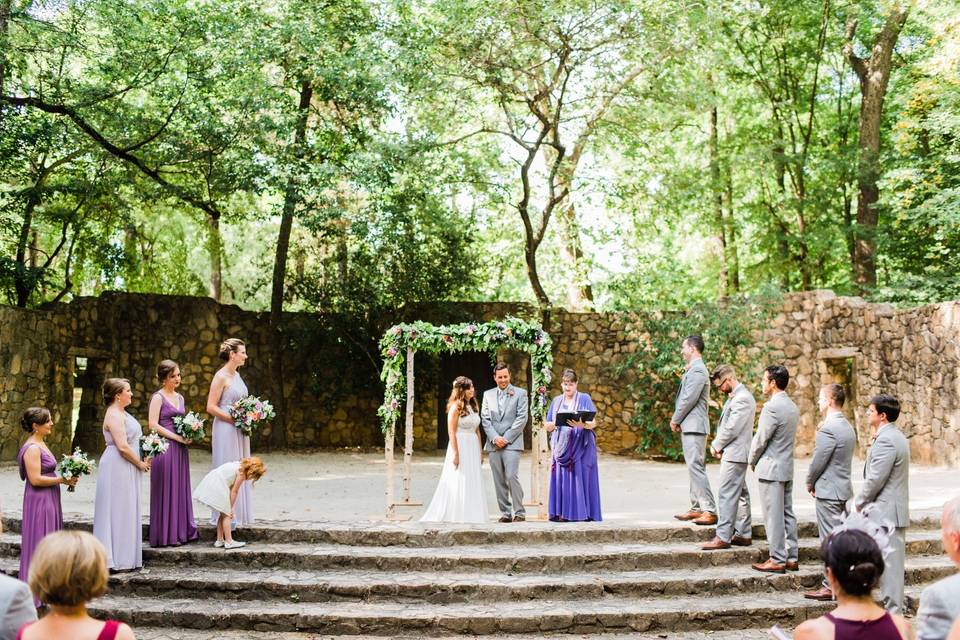 Forest Theater Wedding