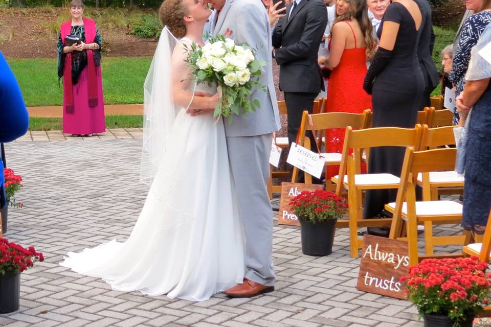 NC State Alumni Center Wedding