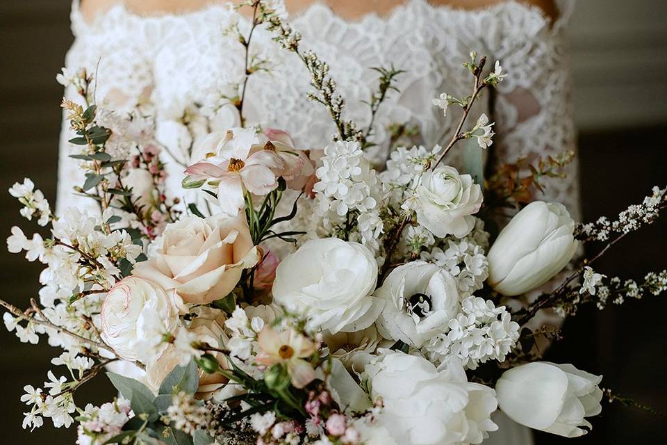Bride's florals