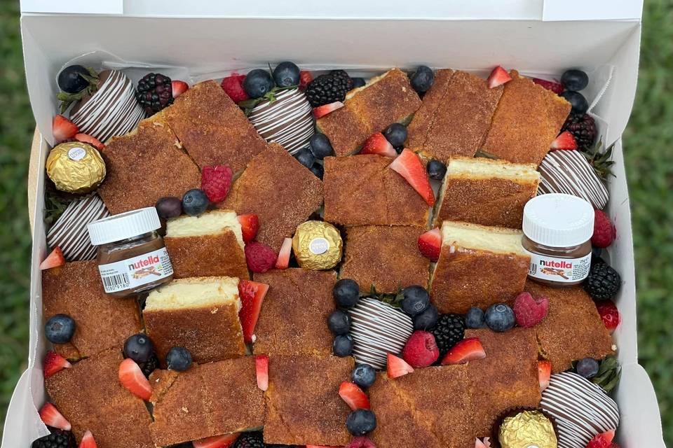 Churro cheescakes
