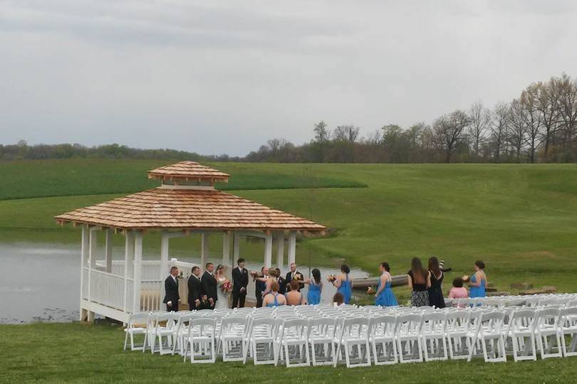 Beautiful outdoor wedding