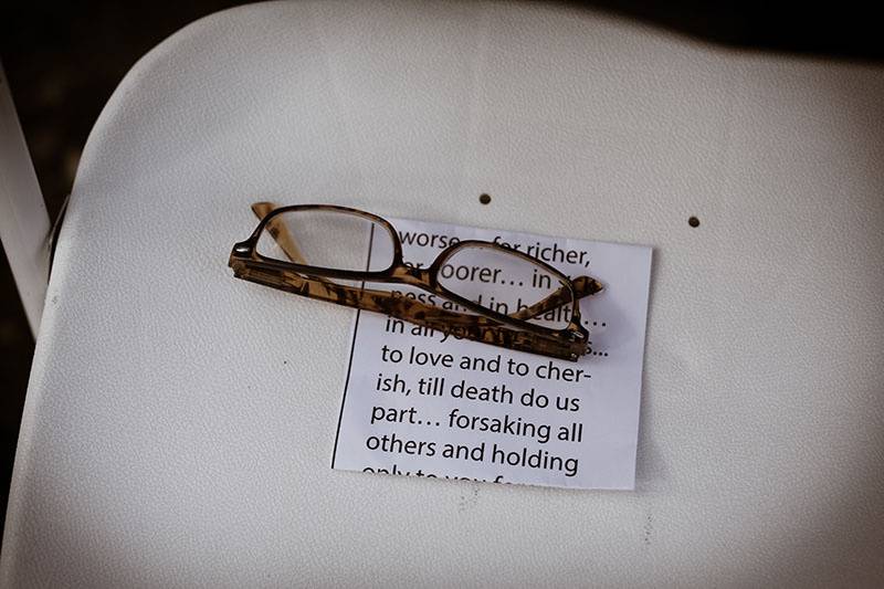 Vows and glasses