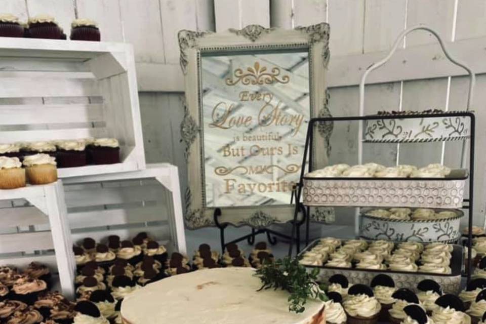 Rustic with Cupcakes