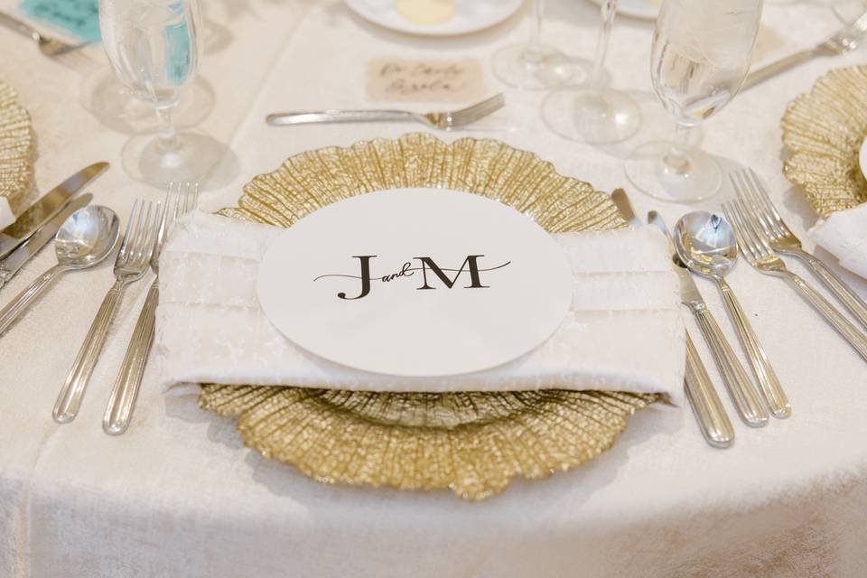 JW Marriott Table setting