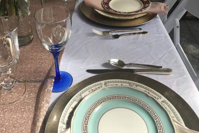 Stems and runners on white