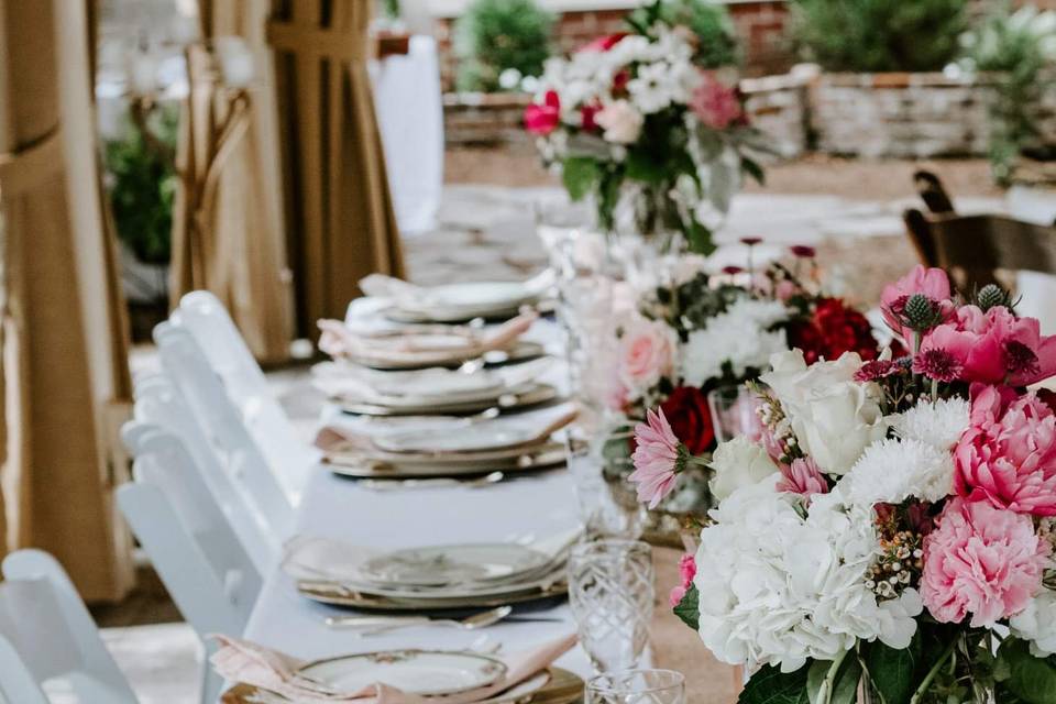 Brides table