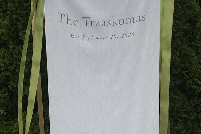 Custom tapestry