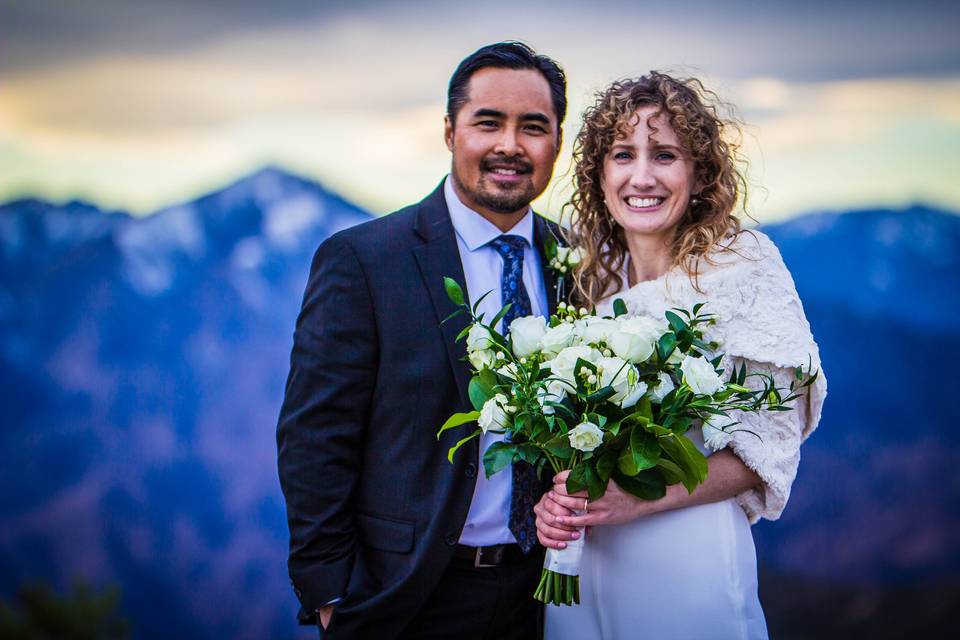 Mountain wedding