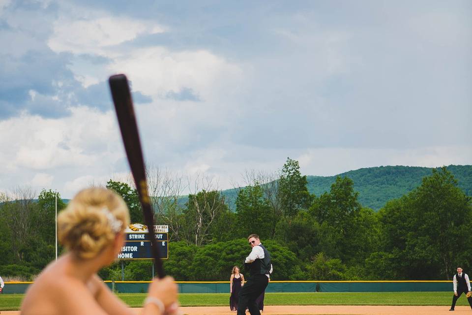 Ashlee + Brian (GrimeStone Photography)
Gown- Maggie Sottero
Tux- Ralph Lauren