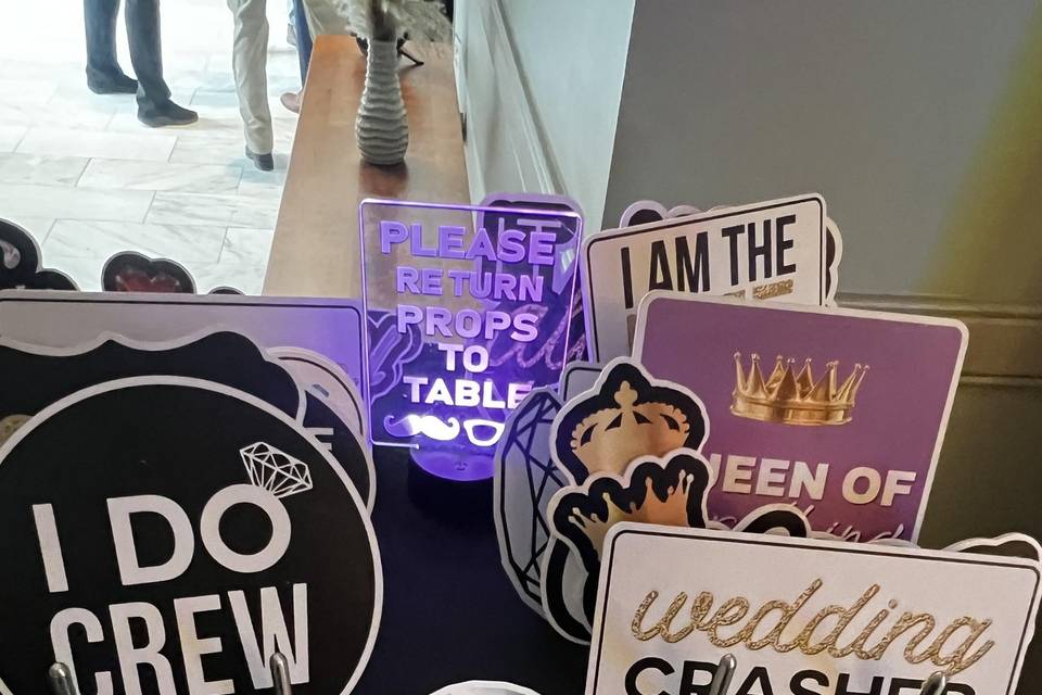 Premium Quality Prop Signs
