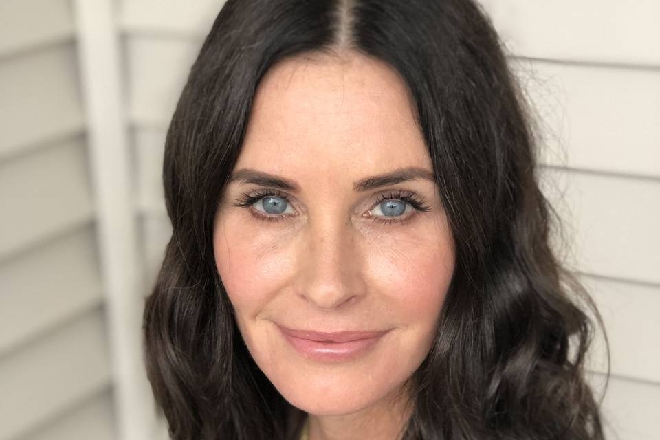 Courtney Cox natural glam