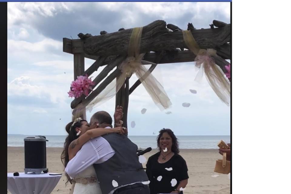 Beach wedding