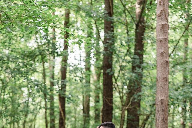 Bride and groom portraits