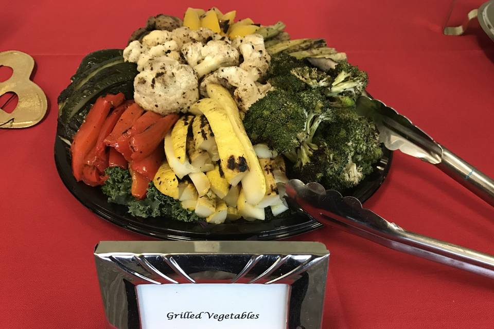 Grilled Vegetable platter
