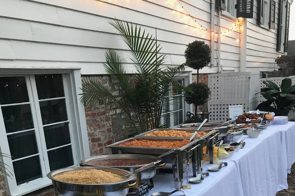 Outdoor Rehearsal Dinner