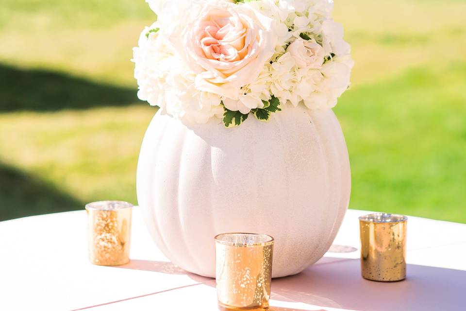 Fall Blush Centerpiece