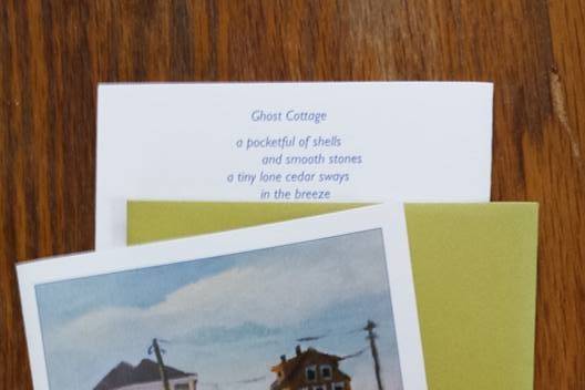 Painting/poem cards, all occasion
