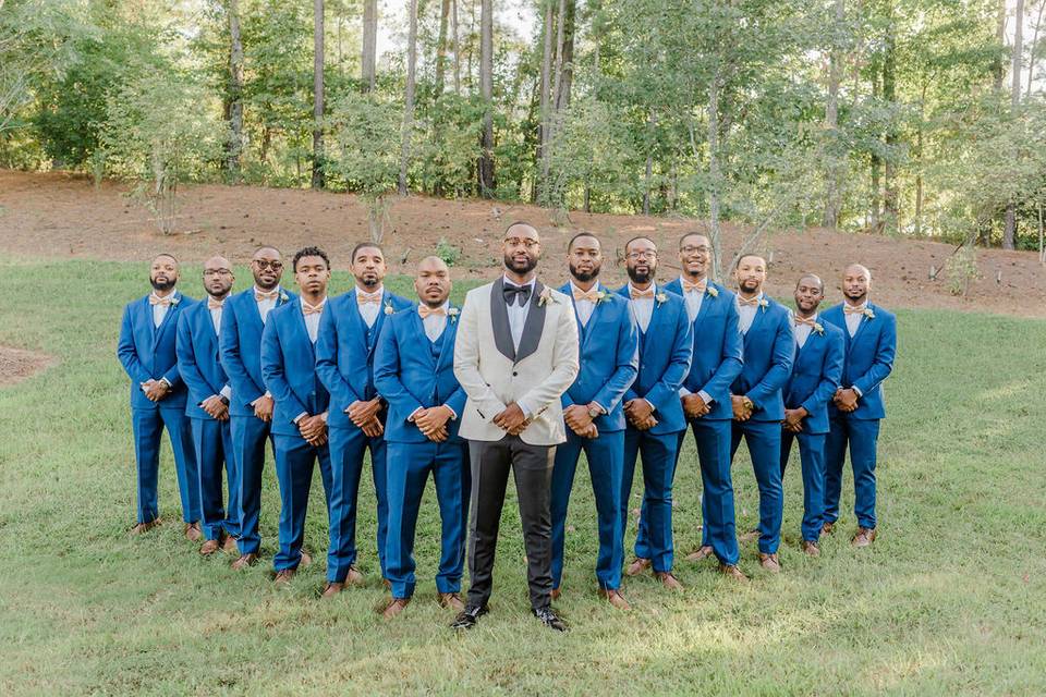 Johnathan & groomsmen