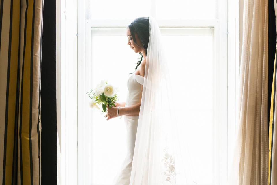 Bridal portrait