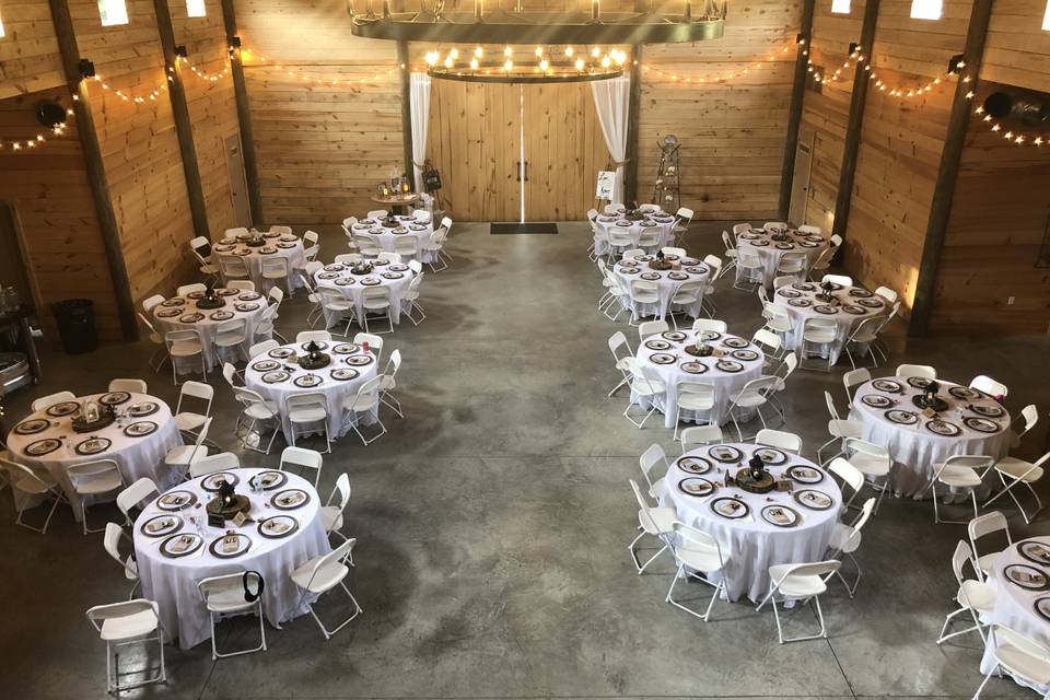 Reception setup