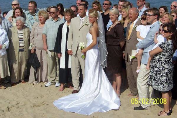 Beach wedding