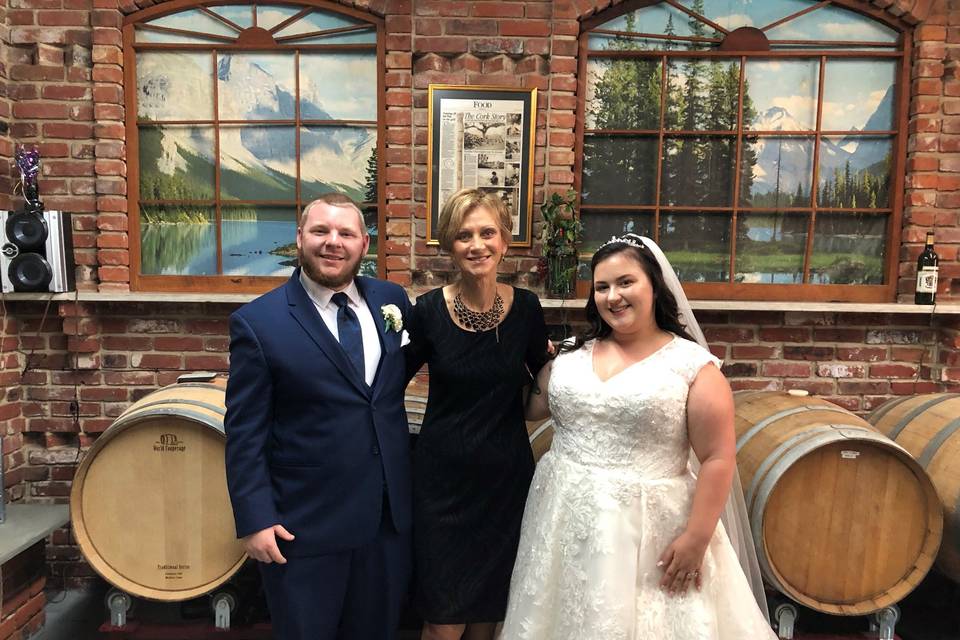 Wedding at the local winery