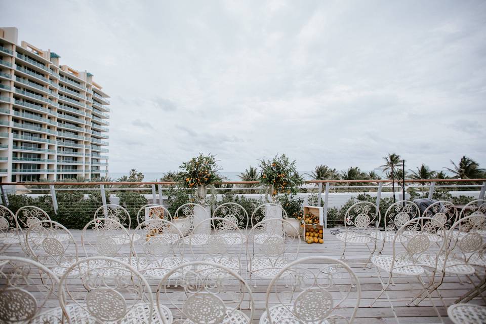 Ocean Front Deck