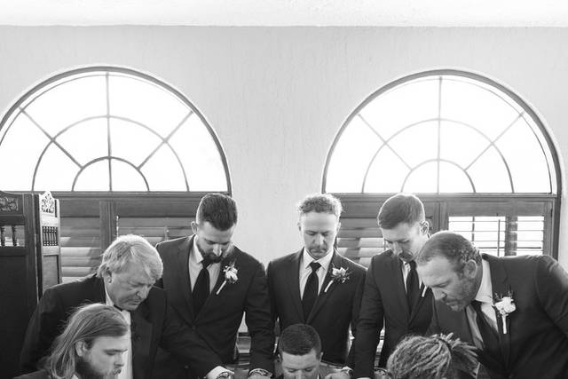 A moment of prayer