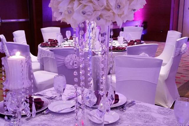 White flowers